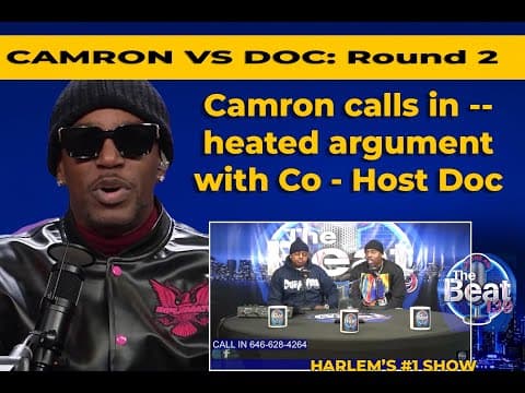 CAMRON CALLS IN AND GETS IN HEATED ARGUMENT - DOC, WHY ARE RATS ACCEPTED