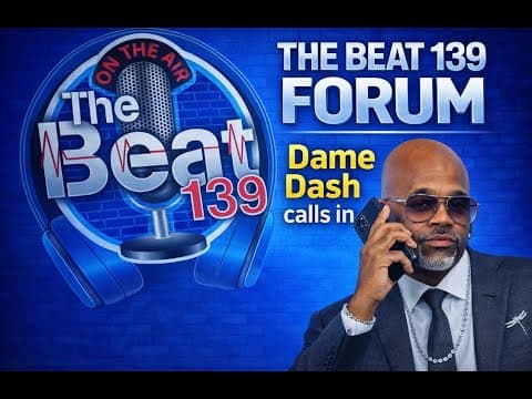 DAME DASH CALLS LIVE - ALL , THE BEAT 139 TALK BUSINESS DEAL AND DISTRIBUTION