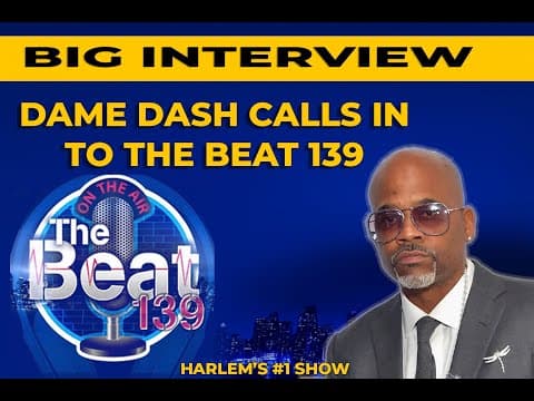 DAME DASH CALLS IN - CAMRON, JAY Z BATTLE BIG L, KANYE , ROC A FELLA , BUSINESS , HARLEM